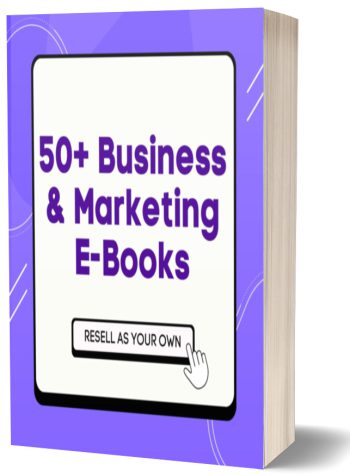 50+ Business & Marketing eBooks Mega Bundle | Master Resell Rights (MRR), Business eBooks
